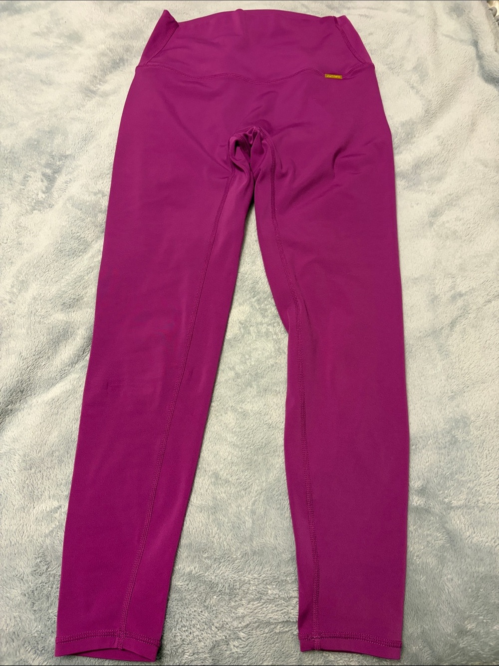 Cleo Harper Plum High-Waist Leggings